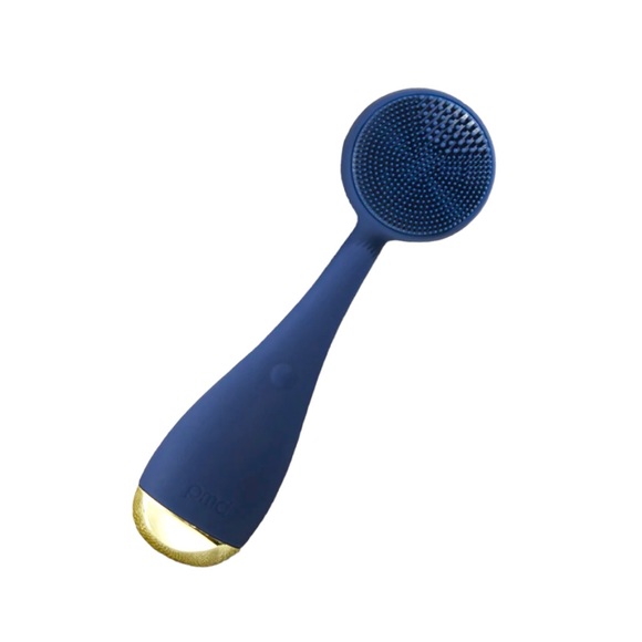 LIKE NEW PMD Clean Smart Facial Cleansing Device in Navy Color 4001 w/ Gold Base - Picture 2 of 3
